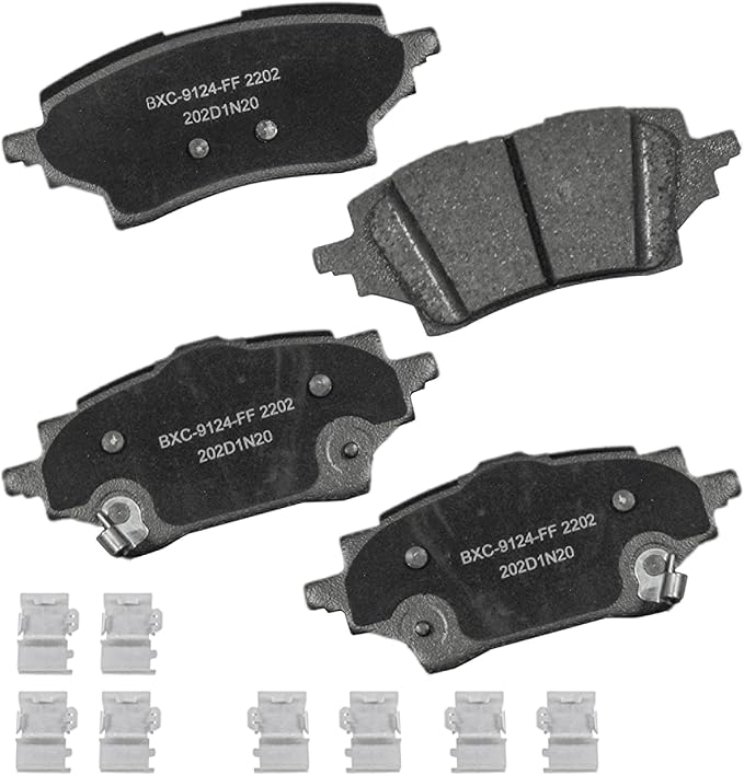 Bendix Premium SBC2202 Ceramic Rear Brake Pads for Toyota C-HR 2022-2019