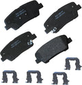 Bendix Premium SBC1439 Ceramic Rear Brake Pads for Select Models Genesis G70, G80, Hyundai Coupe, Santa Fe, Fe XL, Kia Sorento, Stinger