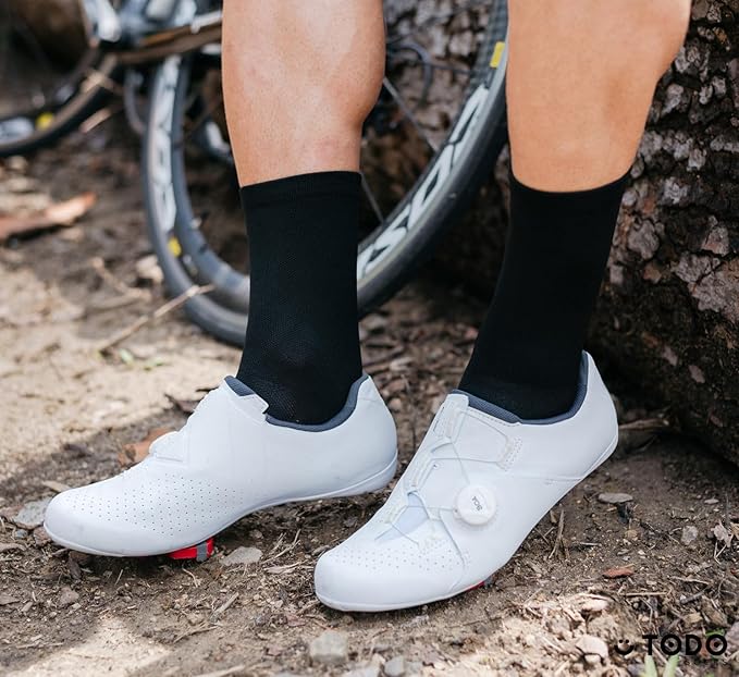 TODO PRO Cycling Socks - Breathable Bike Socks for Men and Women