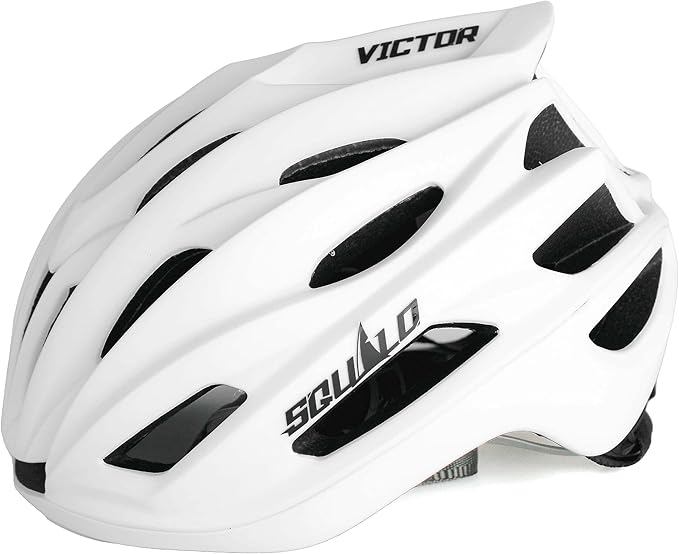 SQUALO Victor Bike Helmet for Men Women, Bicycle Helmet with Adjustment Dial Unisex Adults Cycling Helmet for Mountain Road Biker Lightweight Ventilated