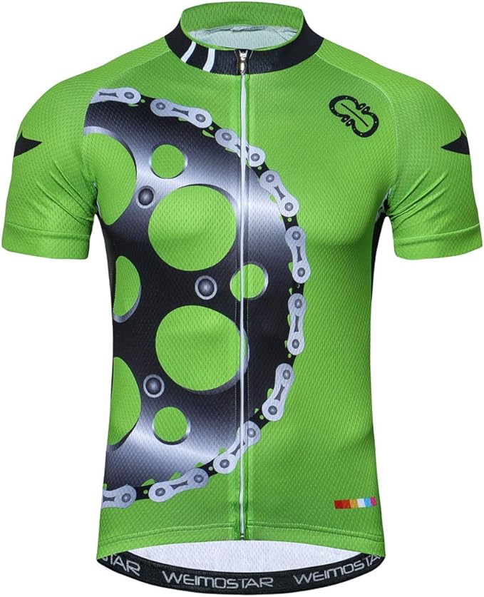 Sportswear Cycling Jerseys Short Sleeve Bike Clothing Bike top Men MTB Jersey Breathable Summer Black