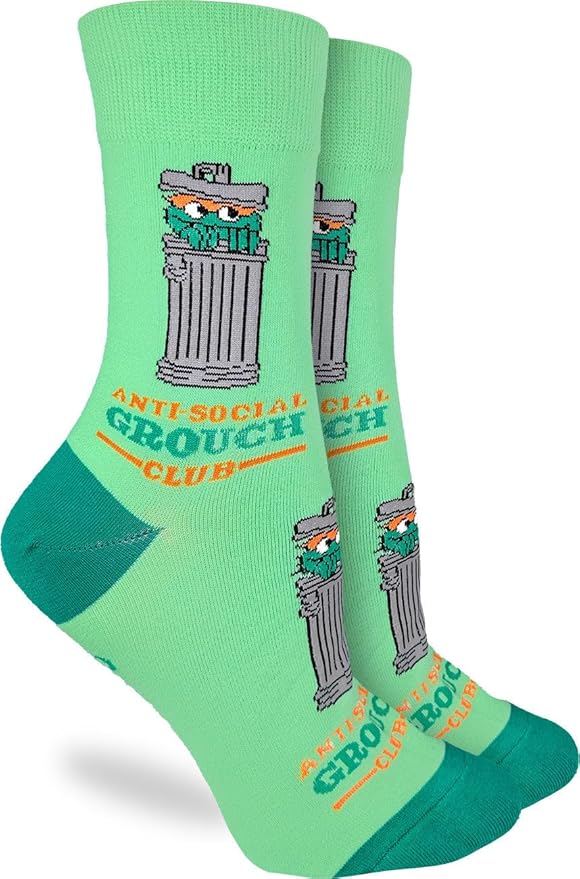 Good Luck Sock Novelty Crew Socks for Adults - For Men, Women and Teens