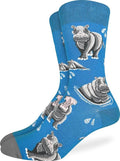 Good Luck Sock Novelty Crew Socks for Adults - For Men, Women and Teens