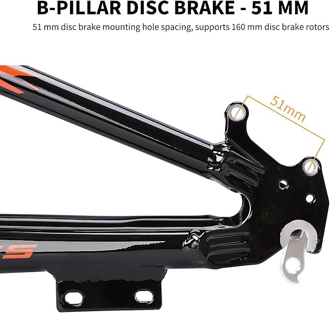 Full Suspension Mountain Bike Frame 27.5er Aluminium Alloy Softtail Frame 17'' DH/XC/AM Quick Release 135mm Frame Disc Brake Bicycles Frame