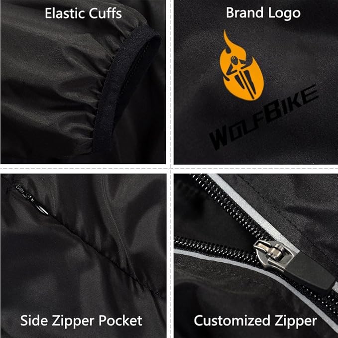 Cycling Jacket Cyclists' Jerseys Vest Wind Coat Windbreaker Jacket Outdoor Sportswear