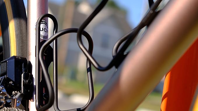 SILCA Sicuro Titanium Water Bottle cage | Cages for Bike with 21mm Fore/AFT Adjustment | Lighter Than Steel and Stronger Than Carbon and Alloy 30g | Hand Bent and Laser Welded in Indiana | USA Made