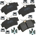 Bendix Premium SBC627A Ceramic Rear Brake Pads for Ford Mustang 2001-1994, Mustang 2004-2003