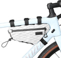 Rhinowalk Bicycle Front Frame Bag Bike Under Top Tube Triangle Bag Lightweight 1.7L Cycling Accessories Nylon Pack Pouch for Mountain Road Bike
