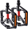 JEELAD Bike Pedals Aluminum 9/16" Sealed Bearing Lightweight Platform for Road Mountain BMX MTB Bike