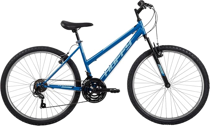 Huffy Stone Mountain Bike for Men and Women, 20”/24”/26”, 6-Speed (20”) or 21-Speed, Front or Dual Suspension (Varies), Multiple Colors, Adjustable Saddle, Shimano Equipped, All-Terrain Tires