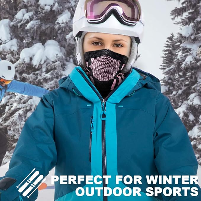 WTACTFUL Winter Neck Warmer Gaiter Windproof Face Mask Balaclava Bandana for Ski Snowboard