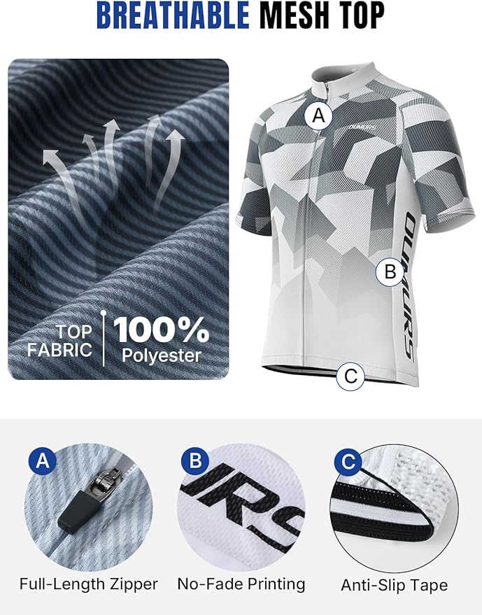 Cycling Jersey Set Short Sleeve Suits Men Bike Clothing Road Bicycle Shorts Padded Outfits