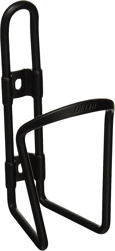 Lightweight Bike Water Bottle Holder by Delta Cycle - Bottle Cage Holder Mount - Compatible with Any Standard Water Bottle - Easy Installation Quickly Mounts to Any Bike