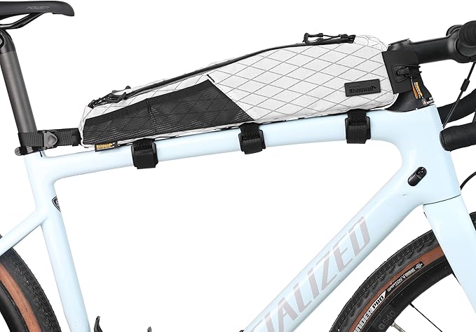 Rhinowalk Bicycle Top Tube Bag Bike Front Frame Bag Waterproof Extra Long Cycling Accessories Upper Pipe Nylon Pouch Pack for Mountain Road Bike