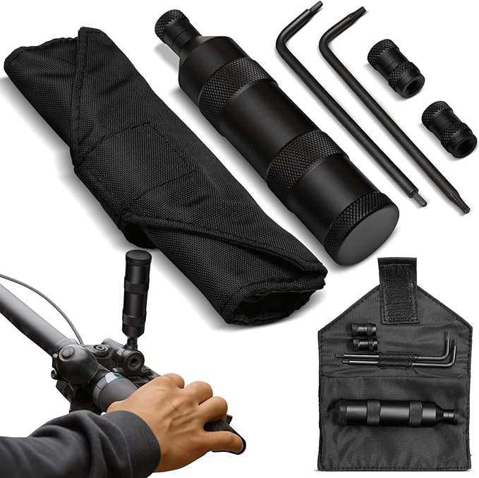 Mountain Trail Buddy's Brake Buddy Hydraulic Brake Bleed Kit | Portable Bleed resevoire, Universal Bleed Kit. Shimano Sram Tektro - Leak Proof Bike Bleeding Kit with Tools & Adapters (Black)