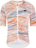 YKYWBIKE Short Sleeve Cycling Jersey Men,Bike Jersey with Pockets,Breathable Biking Shirts for Men Cycling MTB Biker Shirts