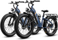 Jasion Thunder/PRO/ST Electric Bike,2000W/1800W Peak Ebikes for Adults,26''Fat Tire Best Ebike for Men,90/80 Miles with 1040Wh/864Wh Battery,35/30+MPH Max Speed Bicycles,500/400LB Capacity