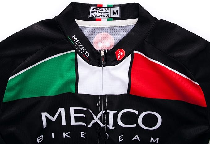 Men's Cycling Jerseys Tops Biking Shirts Short Sleeve Full Zipper Bike Clothing