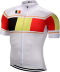 Cycling Jerseys Men Bicycle Short Sleeve Summer Shirt Bike Biking Tops Riding Clothing Flag