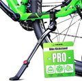 RBRL Bike Kickstand Adjustable, Rear Side Bicycle Kick Stand Suitable for 24-29 inch Bicycles, Aluminum Alloy Bicycle Kickstand for Mountain Bike/Road Bike/BMX/MTB