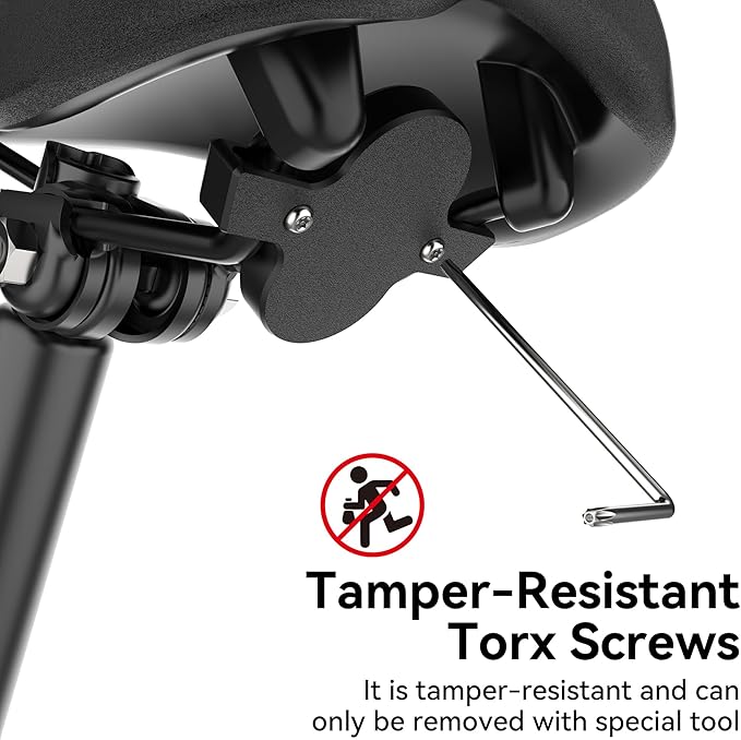 DDJ Bike Mount Compatible with Samsung Smart Tag 2 Case, Hidden Under Bicycle Seat, Anti-Theft Bike GPS Tracker Mount for Galaxy Smart Tag 2 with Security Screws, for Mountain Bikes, Electric Bicycle
