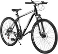 VEVOR Mountain Bike for Men/Women, 20"/26"/29" Sizes, 7/21/24 Speed Twist Shifting, Front or Dual Suspension, Dual Disc Brakes, Comfort Saddle, Sleek Colors