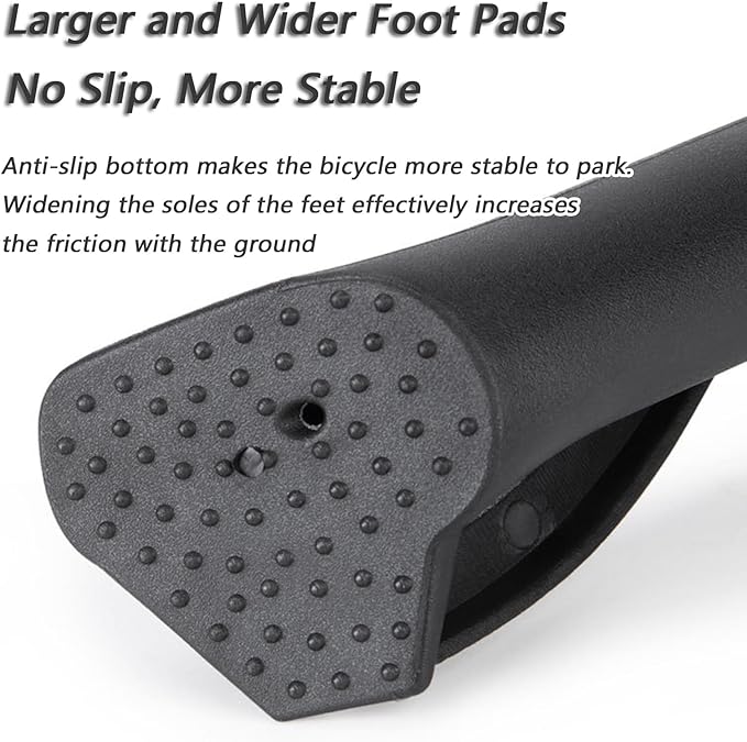 Adjustable Bike Kickstand for Specialized Hardrock Sport, Non-Slip Aluminum Rear Side Bicycle Stand, Road Mountain Bike Kickstands, for 24-29 Inch Bicycle Kickstands
