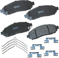 Bendix Premium SBC1094 Ceramic Front Brake Pads for Select Models Chevrolet City Express, Nissan Frontier, LEAF, NV200, Pathfinder, Xterra, Suzuki Equator