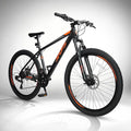 Convend 24/26/27.5" Mountain Bike for Adults, 21-Speed Twist Shifters, Lockout Suspension Fork, Dual Disc Brakes, High-Carbon Steel Frame, All-Terrain Tires, 85% Pre-Assembled