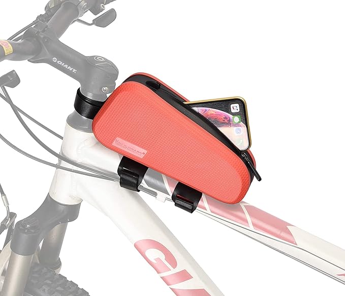 Wild Hert Bike Top Tube Bag Bicycle Front Frame Bag Waterproof Bike Pouch Pack Bike Phone Bag Cycling Accessories Pouch for Mountain Road Bike