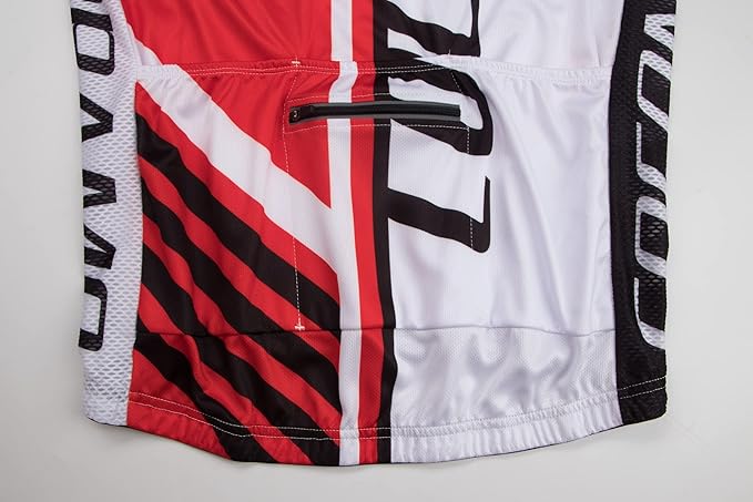 Coconut Ropamo CR Mens Cycling Jersey Short Sleeve Road Bike Shirt with 3+1 Zipper Pockets Breathable Quick Dry