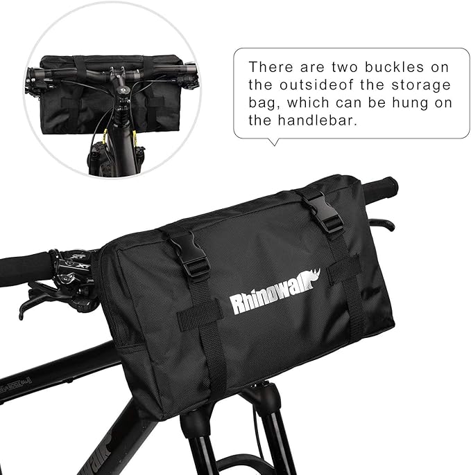 Rhinowalk Folding Bike Bag - Waterproof Bicycle Travel Case Outdoors Bike 26 to 27.5 inch Transport Bag for Cars Train Air Travel