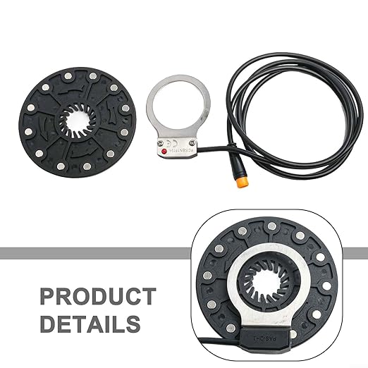 Automatic Pedal Assist Sensor for Electric Bicycles, Waterproof Compatibility 36V/48V