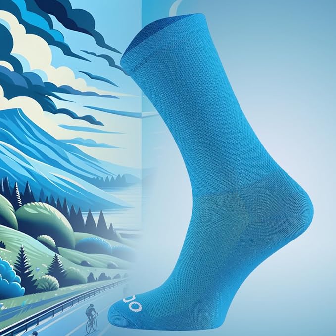 TODO PRO Cycling Socks - Breathable Bike Socks for Men and Women