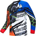 Men's Racing Shirts Summer Motocross Jersey Bicycle Sportswear MTB Jersey Long Sleeve Mountain Bike Clothes