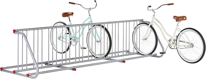 Retrospec Commercial Grid Bike Rack - Single & Double Sided - Bicycle Storage Stand for Garages, Stores, Schools & Universities Power Coated Steel | for Garages, for Stores, for Schools, for Universities
