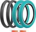 20 x 2.4 inch Bike tire Blue BMX tire 20 inch 2 Pack 20 Bike Tires,Kids Bike Tires Folding Replacement Tires Suitable for Bicycle Tires 20x2.35 20x2.4,20x2.5,3 Colors