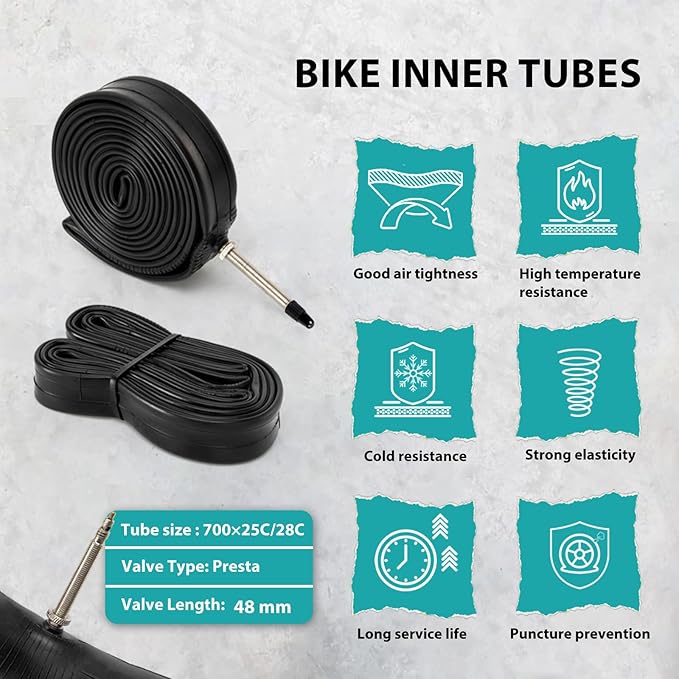 MOHEGIA Road Bike Replacement Tire: 700x25C/700x28C/700Cx35C Folding Bicycle Tire for On City Road Riding