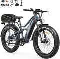 FREESKY 3500W BAFANG Motor Electric Bike for Adults, 48V 30Ah Samsung Cells Battery Ebike 120 Miles, 38+MPH, 26" Fat Tire Dirt All-Terrain Mountain E Bike, Full Suspension, UL 2849 Certified by TÜV