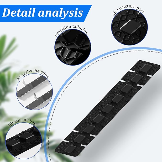 Chainstay Protector, Silicone MTB Bike Chain Guard Protector Bicycle Frame Protection Wrap for Mountain Bike Road Bicycle Frame