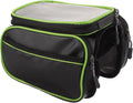 BESPORTBLE Bike Frame Bag and Handlebar Pouch Waterproof Pu Material Large Capacity 6.2-inch Bike Top Tube Storage Bag for Cycling Accessories