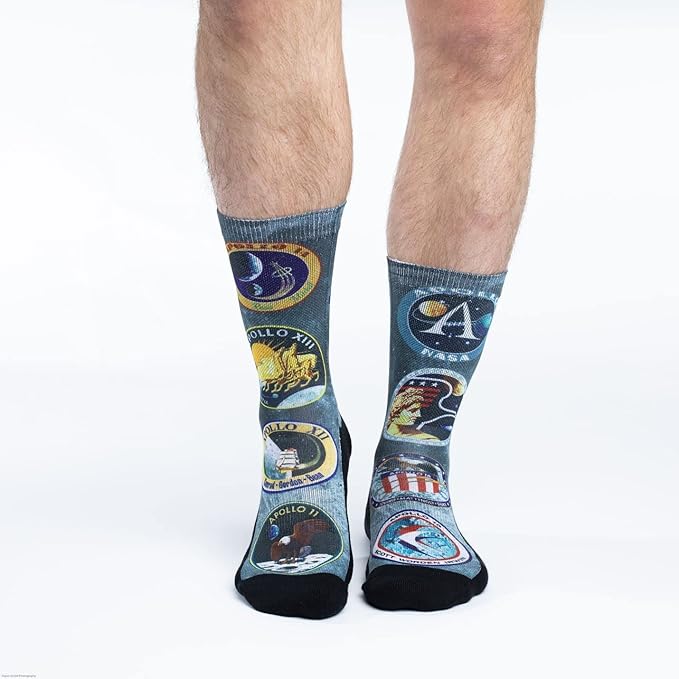 Good Luck Sock Novelty Crew Socks for Adults - For Men, Women and Teens