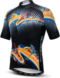Hotlion Summer Cycling Jersey Men Mountain Bike Jersey Quick Dry Bicycle Shirt Short Sleeve Cycling Clothing