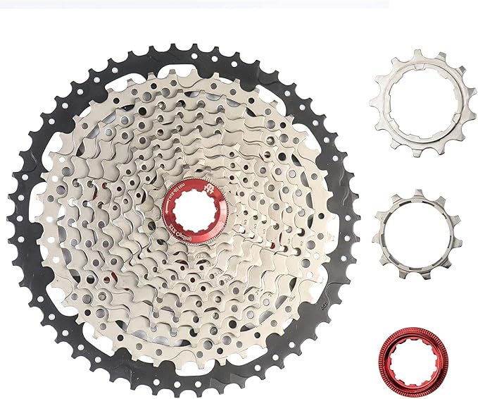 ZTZ 8/9/10/11 Speed Cassette, Ultralight Mountain Bike Cassettes Fit for Shimano/SRAM XC AM DH MTB BMX Chains Chainrings