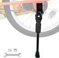 ZUKKA Bike Kickstand 20 Inch for Kids Bike Adjustable Aluminum Alloy Kickstand for Bicycles with Anti-Slip Pad for Kids Bike Universal Fit for Mountain Road Bikes