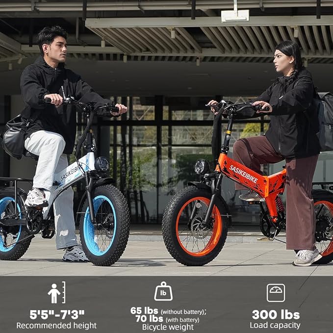 1500W Electric Bike for Adults Full Suspension,48/52v 20AH Electric Dirt Bike with 20" x 4.0 Fat Tire, Max 30+MPH & 70 Miles Electric Bicycle, Ebike for Snow, Mountains, Road UL Certified