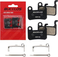 BUCKLOS Bike Disc Brake Pads - Bicycle Disk Brake Pads for Zoom/Shimano Deore XT XTR LX SLX Hone Alfine Saint for Ebike/Mountain Bike/Electric Bike/Road/Scooter
