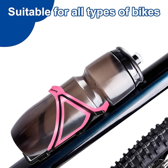 HARFINGTON Bicycle Water Bottle Holder Lightweight Bike Bottle Cages Cycling Cup Holder for MTB Road Gravel