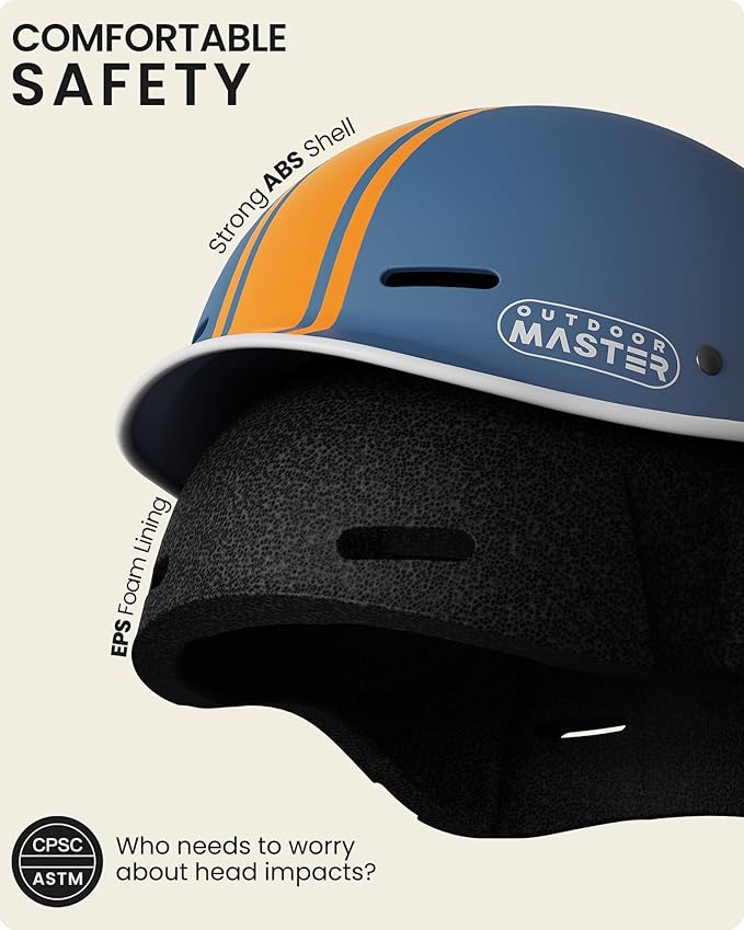 OutdoorMaster Bike Helmet for Adults,Adjustable Cycling Helmet for Men & Women - Safety Certified for Bicycle Skateboard Road Bike Skating Roller Commuting Helmet