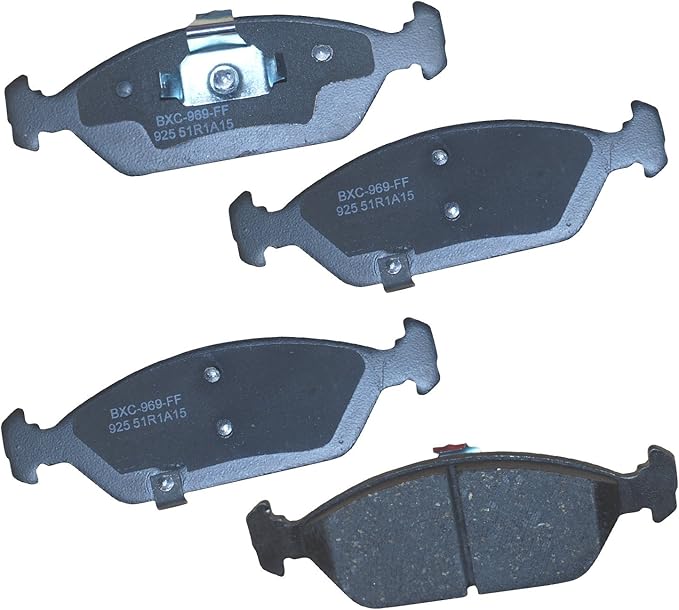 Bendix Premium SBC925 Ceramic Front Brake Pads for Kia Sephia 1999-1994, Spectra 2000